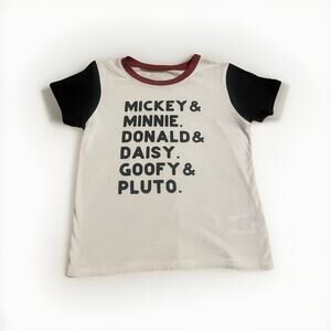 Disney Boutique Tshirt Unisex T-- Mickey & Friends size 4t